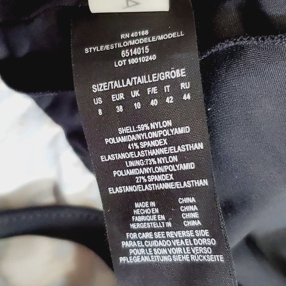 Amoressa Swimsuit Tankini Never Say Never Roxy Top Sz 8 - Picture 12 of 12